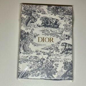 Dior Toile de Jouy Notebook Journal in Gray & White GWP